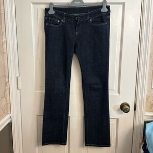 Celine Dark Blue Wash Denim Jeans size 40
